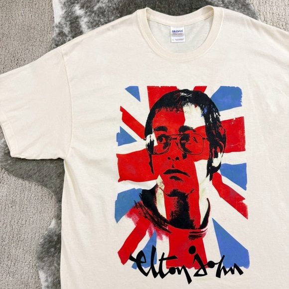 Elton John Y2K Band Tee XL Unisex - Picture 2 of 9